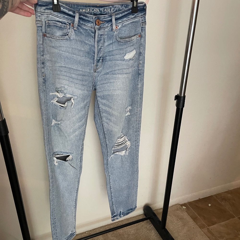 2 for $15! American Eagle tomgirl jean - 4